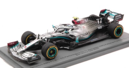 Immagine di MERCEDES F1 W11 VALTTERI BOTTAS 2020 N.77 BARCELONA TEST 1:43