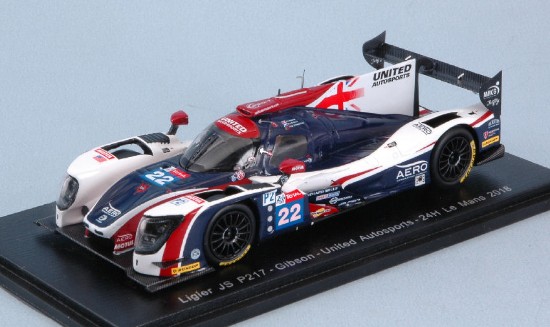 Immagine di LIGIER JS P217 N.22 DNF LM 2018 P.HANSON-F.ALBUQUERQUE-P.DI RESTA 1:43