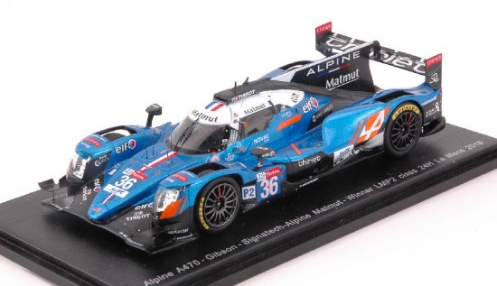 Immagine di ALPINE A470 N.36 WINNER LMP2 CLASS LM 2018 N.LAPIERRE-A.NEGRAO-P.THIRIET