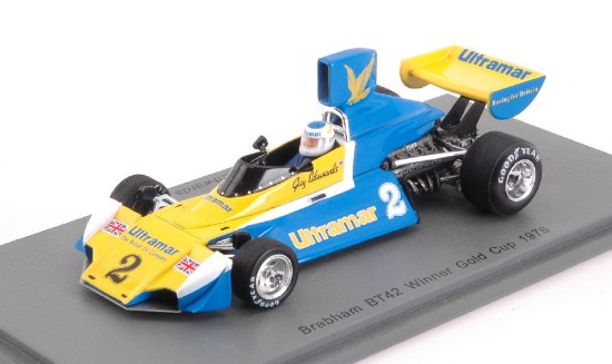 Immagine di BRABHAM BT42 N.2 WINNER OULTON PARK GOLD CUP GP 1976 GUY EDWARDS 1:43