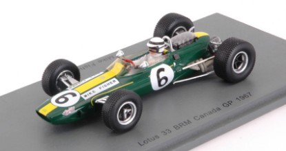 Immagine di LOTUS 33 M.FISHER 1967 N.6 11th CANADIAN GP 1:43