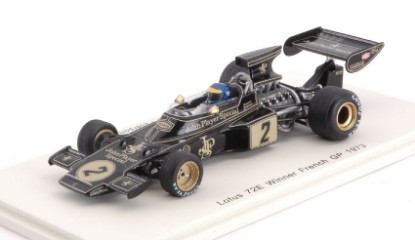 Immagine di LOTUS 72E R.PETERSON 1973 N.2 WINNER FRENCH GP 1:43