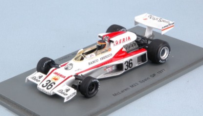 Immagine di MC LAREN M23 E.DE VILLOTA 1977 N.36 13th SPANISH GP 1:43
