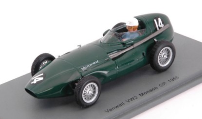 Immagine di VANWALL VW 2 MAURICE TRINTIGNANT 1956 N.14 DNF MONACO GP 1:43