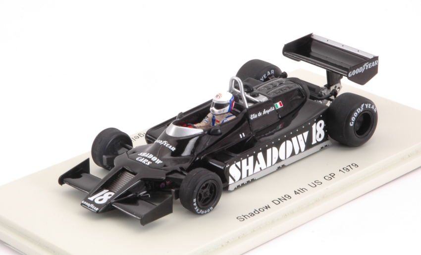 Amazon | spark 1/43 Shadow DN9 4th US GP 1979#18 Elio De