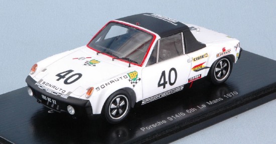 Immagine di PORSCHE 914/6 GT N.40 6th LM 1970 G.CHASSEUIL-C.BALLOT-LENA 1:43