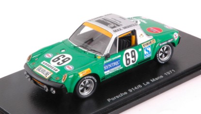 Immagine di PORSCHE 914/6 GT N.69 DNF LM 1971 G.QUIST-D.KRUMM 1:43