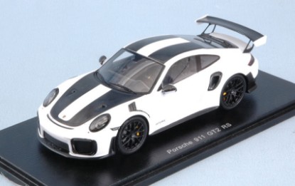 Immagine di PORSCHE 911 GT2 RS WEISSACH PACKAGE 2018 WHITE/BLACK 1:43