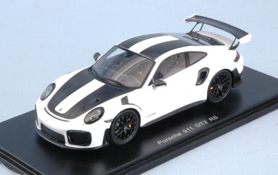 Immagine di PORSCHE 911 GT2 RS WEISSACH PACKAGE 2018 WHITE/BLACK 1:43