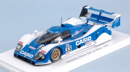 Immagine di TOYOTA TS010 N.33 2nd LM 1992 M.SEKIYA-P.H.RAPHANEL-K.ACHESON 1:43