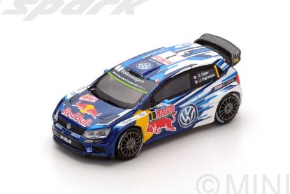 Immagine di VW POLO R WRC N.1 WINNER MONTE CARLO 2015 S.OGIER-J.INGRASSIA 1:87