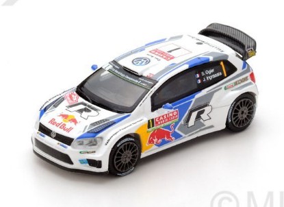 Immagine di VW POLO R WRC N.1 WINNER MONTE CARLO 2014 S.OGIER-J.INGRASSIA 1:87