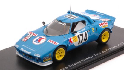 Immagine di LANCIA STRATOS HF N.174 WINNER T.DE FRANCE 1977 B.DARNICHE-A.MAHE 1:43