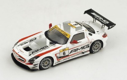 Immagine di MERCEDES SLS AMG GT3 N.6 2nd MACAU GP GT CUP 2014 R.VAN DER ZANDE  1:43