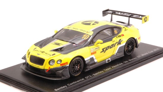 Immagine di BENTLEY CONTINENTAL GT3 N.10 5th MACAU GT WORLD CUP 2016 A.FONG 1:43