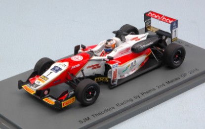 Immagine di DALLARA F3 F.ROSENQVIST 2016 N.1 2nd MACAU GP 1:43 (LIM.300)