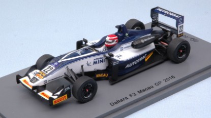 Immagine di DALLARA MERCEDES F3 P.PIQUET 2016 N.22 MACAU GP 1:43