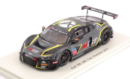 Immagine di AUDI R8 LMS GT3 N.15 CHAMPION LMS CUP 2017 A.PICARIELLO 1:43