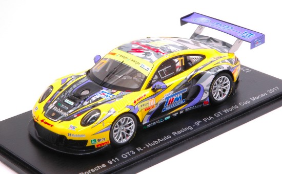 Immagine di PORSCHE 911 GT3R (991) N.77 FIA GT WORLD CUP MACAU 2017 H.YOSHIMOTO 1:43