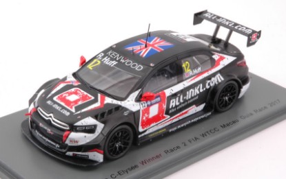 Immagine di CITROEN C-ELYSEE N.12 WINNER WTCC Rd.2 MACAU GUIA RACE 2017 R.HUFF 1:43
