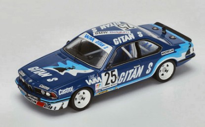 Immagine di BMW 635 CSi N.25 RETIRED 24H SPA 1983 A.CUDINI-D.SNOBECK-A.PELTIER 1:43