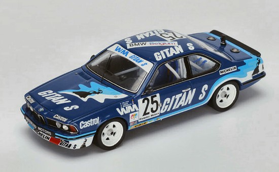 Immagine di BMW 635 CSi N.25 RETIRED 24H SPA 1983 A.CUDINI-D.SNOBECK-A.PELTIER 1:43