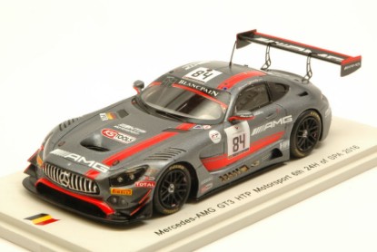 Immagine di MERCEDES GT3 N.84 6th 24 H SPA 2016 BAUMANN-JAAFAR-BUHK 1:43