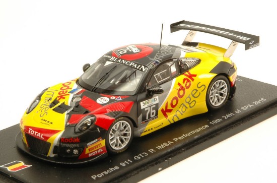 Immagine di PORSCHE 911 GT3 N.76 10th 24 H SPA 2016 PILET-JOUSSE-NARAC-CORNAC 1:43