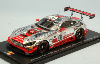 Immagine di MERCEDES GT3 N.0 20th 24 H SPA 2016 ENGEL-BUURMAN-SCHNEIDER 1:43