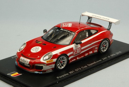 Immagine di PORSCHE 991 GT3 N.230 48th 24 H SPA 2016 MEULDERS-PAISSE-PIERRE 1:43