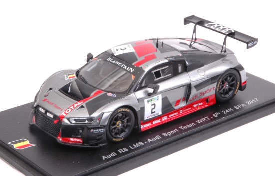 Immagine di AUDI R8 N.2 5th 24H SPA 2017 DE PHILLIPPI-MIES-VERVISCH 1:43