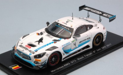 Immagine di MERCEDES GT3 N.4 8th 24H SPA 2017 STOLZ-CHRISTODOULOU-BUURMAN 1:43