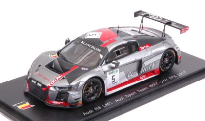 Immagine di AUDI R8 N.5 11th 24H SPA 2017 FASSLER-LOTTERER-VANTHORR 1:43