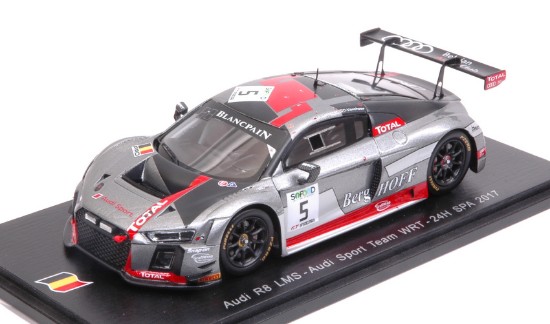 Immagine di AUDI R8 N.5 11th 24H SPA 2017 FASSLER-LOTTERER-VANTHORR 1:43
