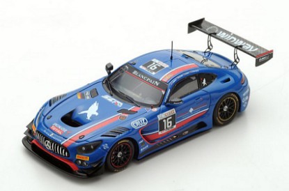 Immagine di MERCEDES GT3 N.16 12th 24H SPA 2017 MORLEY-TORIL-KIRCHHOFER-GOTZ 1:43