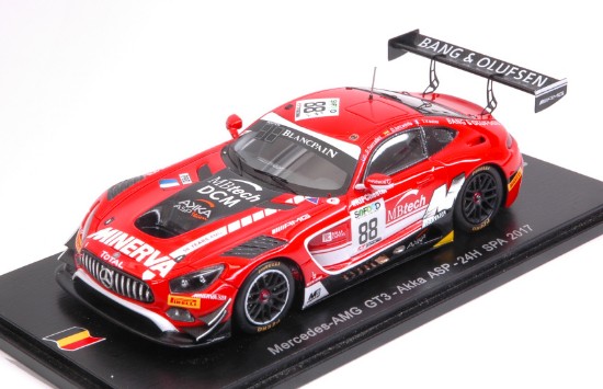 Immagine di MERCEDES GT3 N.88 NC 24H SPA 2017 SERRALLES-JUNCADELLA-VAUTIER 1:43