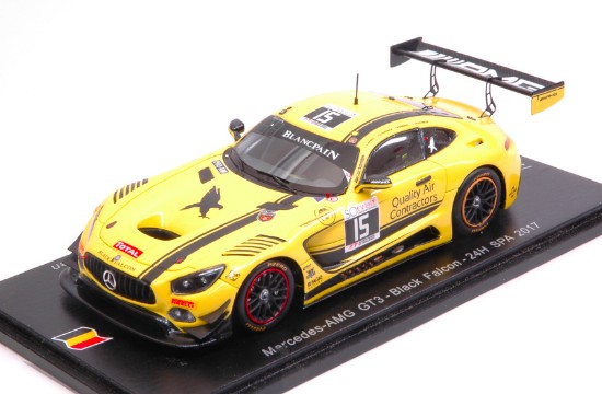 Immagine di MERCEDES GT3 N.15 NC 24H SPA 2017 CHAPONIK-SANDBERG-HECKERT-BLEEK.1:43