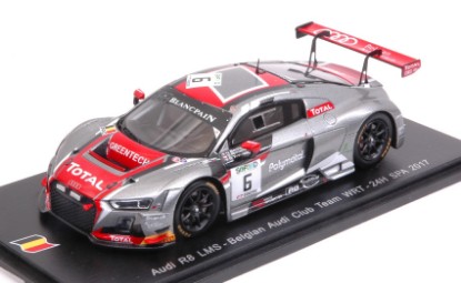 Immagine di AUDI R8 LMS N.6 NC 24H SPA 2017 RICHELMI-BERTHON-TRELUYER 1:43