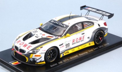 Immagine di BMW M6 GT3 N.99 2nd 24 H SPA 2018 A.SIMS-J.KINGMANN-N.CATSBURG 1:43