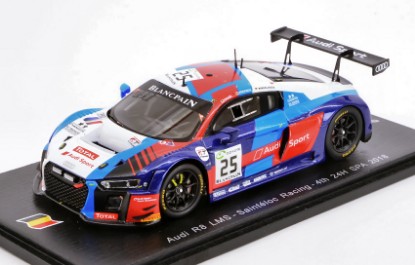 Immagine di AUDI R8 N.25 4th 24 H SPA 2018 M.WINKELHOCK-F.VERVISCH-C.HAASE 1:43