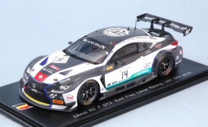 Immagine di LEXUS RC F GT3 N.14 24 H SPA 2018 M.SEEFRIED-C.KLIEN-A.COSTA 1:43