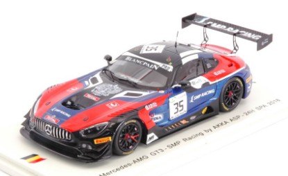 Immagine di MERCEDES GT3 N.35 24 H SPA 2018 M.MEADOWS-D.BULATOV-V.PETROV 1:43