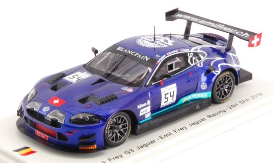 Immagine di EMIL FREY G3 JAGUAR N.54 24 H SPA 2018 A.FONTANA-A.ZAUGG-M.GRENIER 1:43