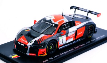 Immagine di AUDI R8 N.1 24 H SPA 2018 D.VANTHOOR-A.RIBERAS-C.MIES 1:43