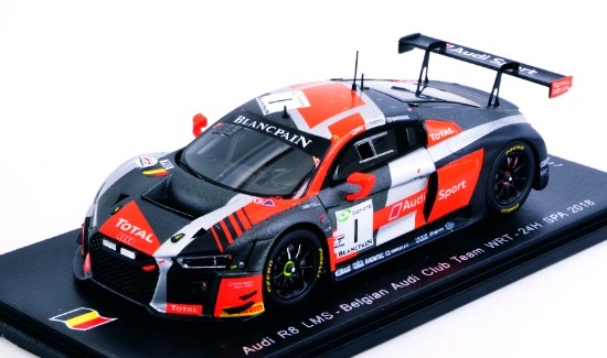 Immagine di AUDI R8 N.1 24 H SPA 2018 D.VANTHOOR-A.RIBERAS-C.MIES 1:43