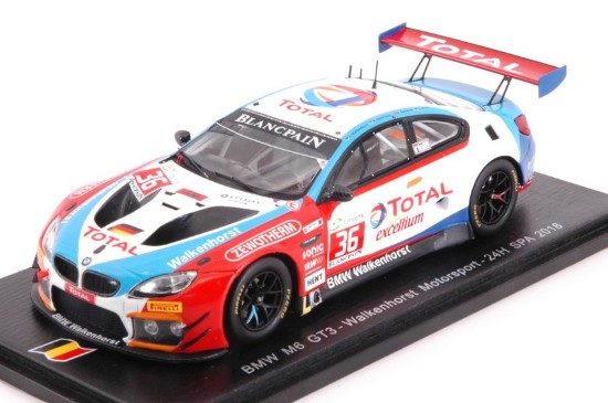 Immagine di BMW M6 GT3 N.36 24 H SPA 2018 I.VINKE-A.BUCHARDT-H.WALKENHORST-R.OEVERH.