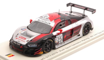 Immagine di AUDI R8 LMS GT3 N.25 4th 24 H SPA 2019 WINKELHOCK-VERVISCH-HAASE 1:43