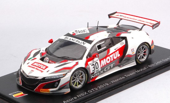 Immagine di HONDA NSX GT3 N.30 6th 24 H SPA 2019 FARNBACHER-V.D.ZANDE-BAGUETTE 1:43