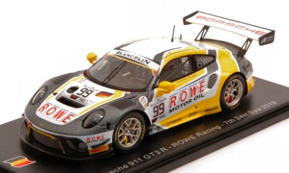 Immagine di PORSCHE 911 GT3 R N.99 7th 24 H SPA 2019 OLSEN-CAMPBELL-WERNER 1:43