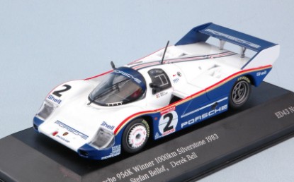 Immagine di PORSCHE 956 K N.2 WINNER 100 KM SILVERSTONE 1983 S.BELLOF-D.BELL 1:43